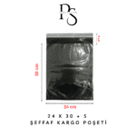 şeffaf kargo poşeti