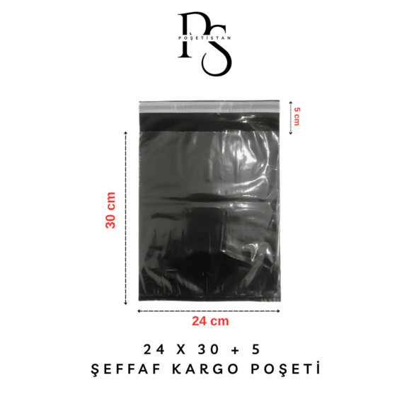 şeffaf kargo poşeti
