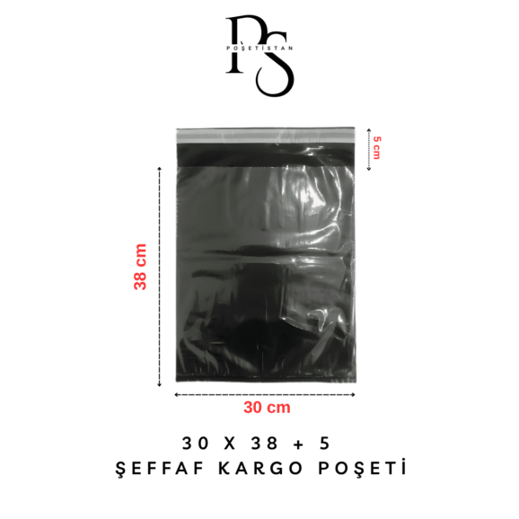 şeffaf kargo poşeti