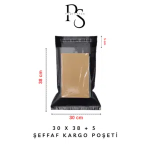 şeffaf kargo poşeti