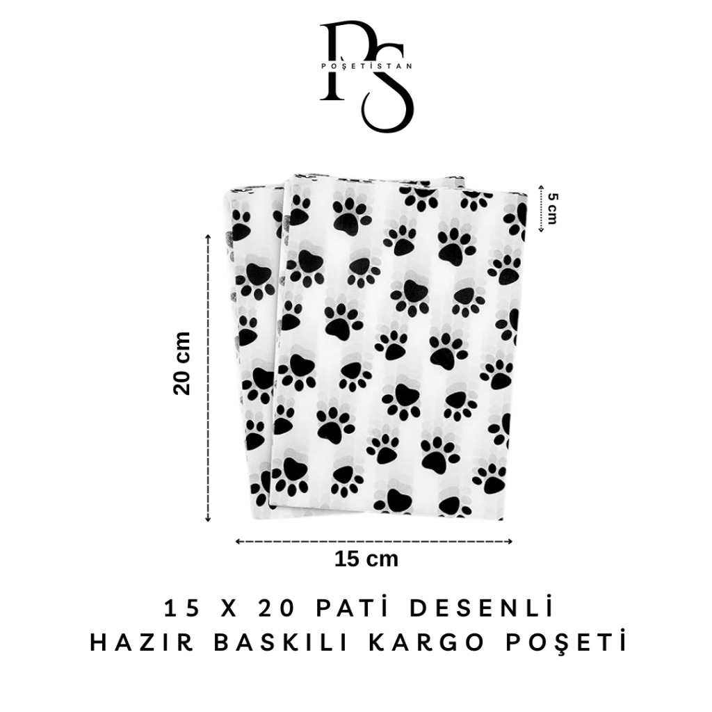 baskılı kargo poşeti