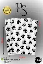 Patili Petshop 140 Mikron Hazır Baskılı Kargo Poşeti 25 x 30 +5